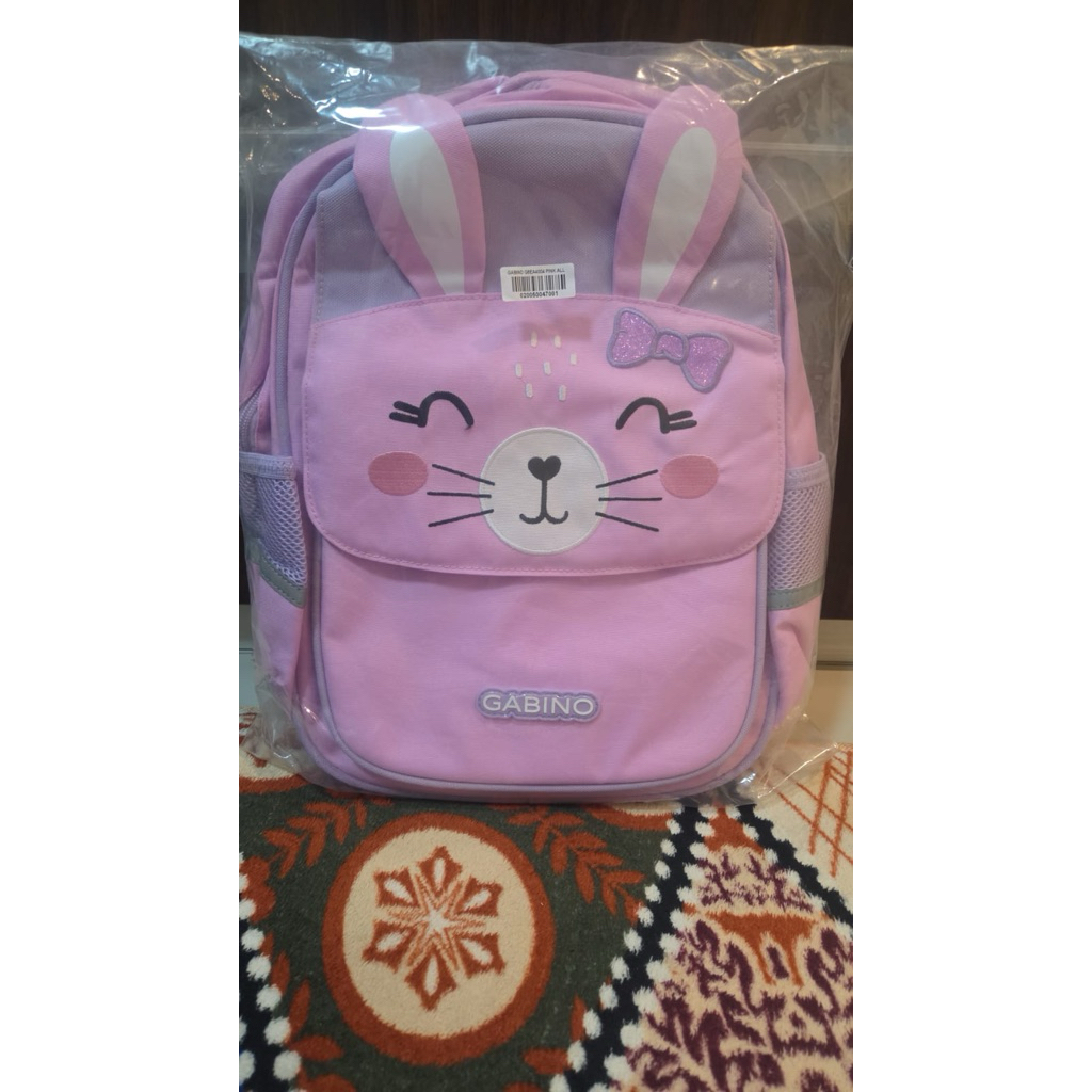 TAS anak TK GABINO Pink Kelinci