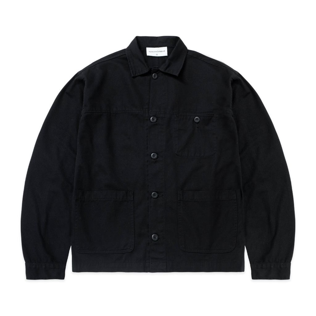 Nature Of Mind - Pocket Chore Jacket Black