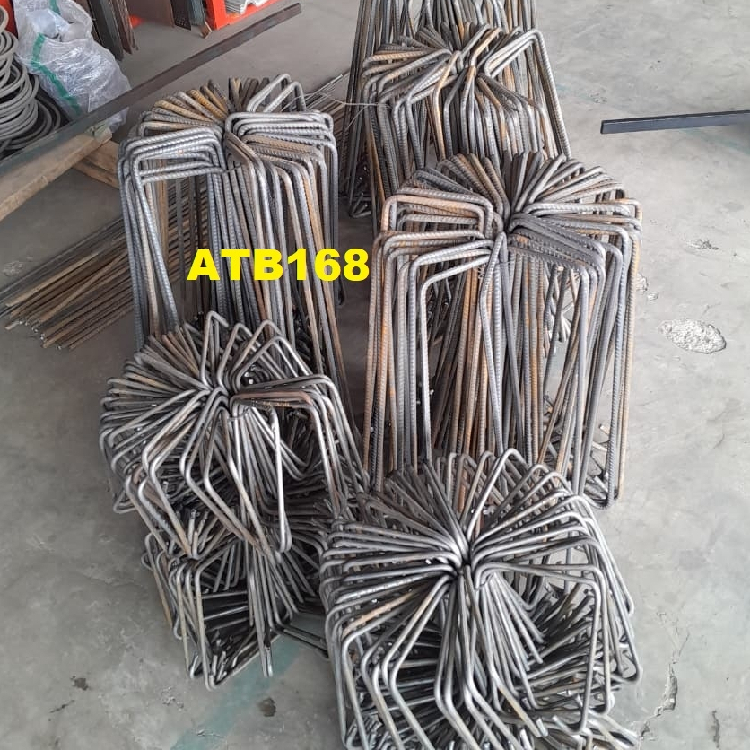 Ring Stirrup Besi 10 Ulir Standar, Kirim Kurir Shopee, Uk 35x35cm, 35x40cm, 35x45cm, 35x50cm, Bahan 