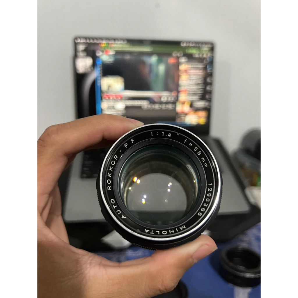 Minolta 56mm 1.4 Auto Rokkor PF