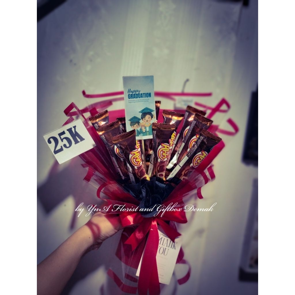 buket snack anakk / buket bunga wisuda / cowok cewek / murah / rekomendasi hadiah / hadiah ulang tah