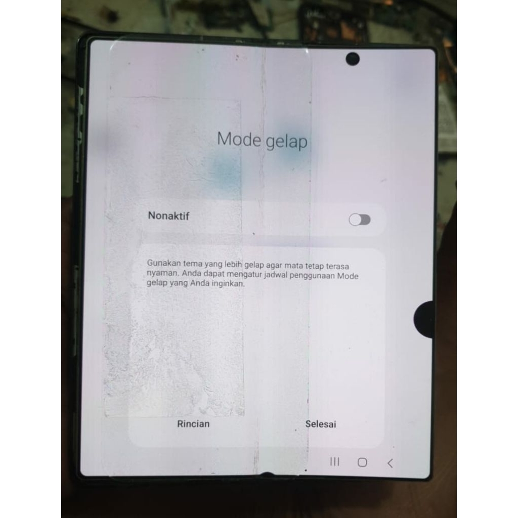 lcd samsung z fold 2 minus ringan sett frame