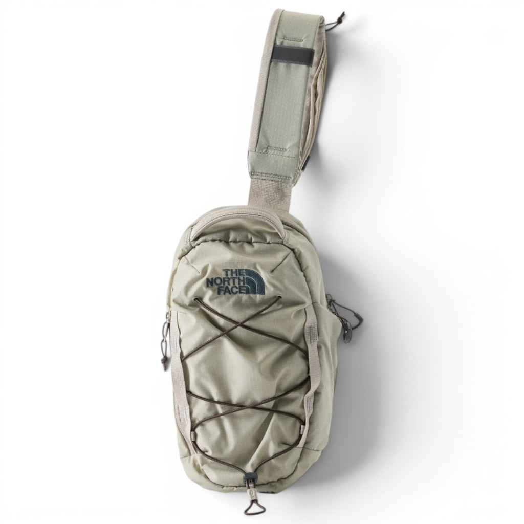 TNF Borealis Sling Bag stone slab/dark chestnut/asphalt grey 6L