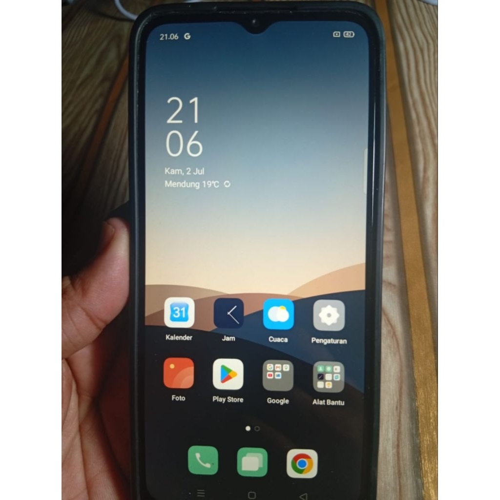 Oppo A15S ram 6/128 kondisi normal semuanya siap pake handphone second berkualitas