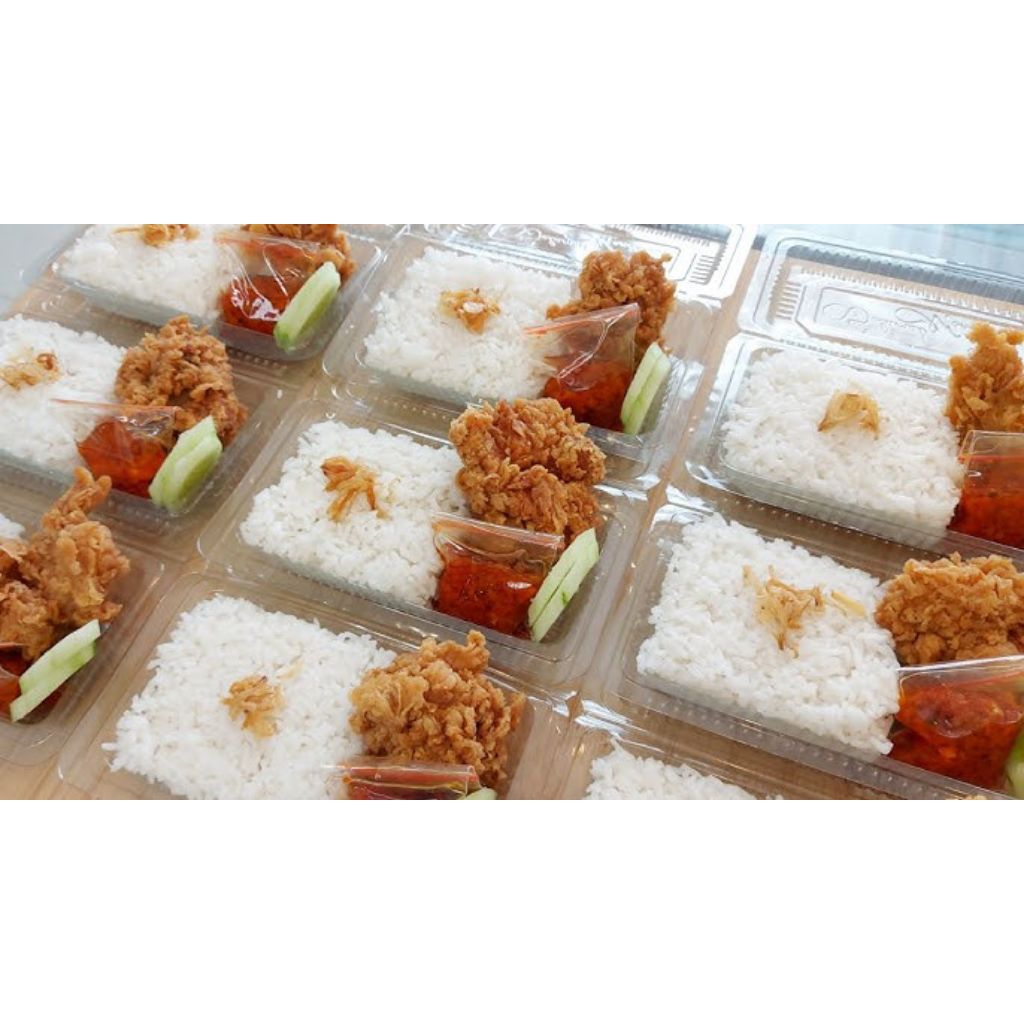 Paket nasi ayam crispy ekonomis termurah