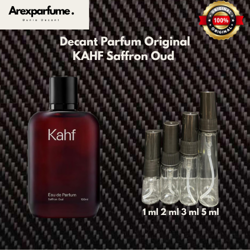 Decant Parfum KAHF Saffron Oud Original