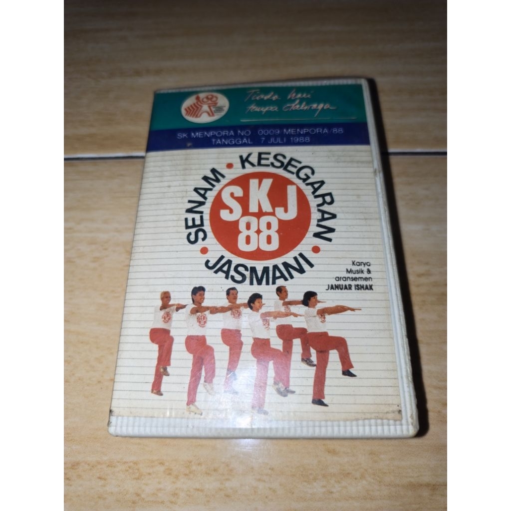 PRELOVED Kaset Pita  Senam Kesegaran Jasmani SKJ 88