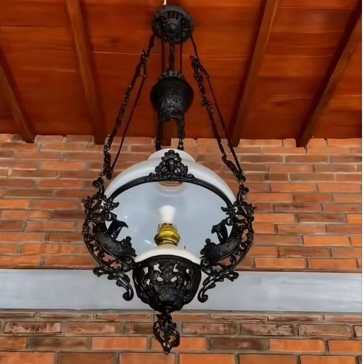 lampu gantung HIAS ANTIK JAWA BETAWI BALI,lampu joglo diameter 35cm