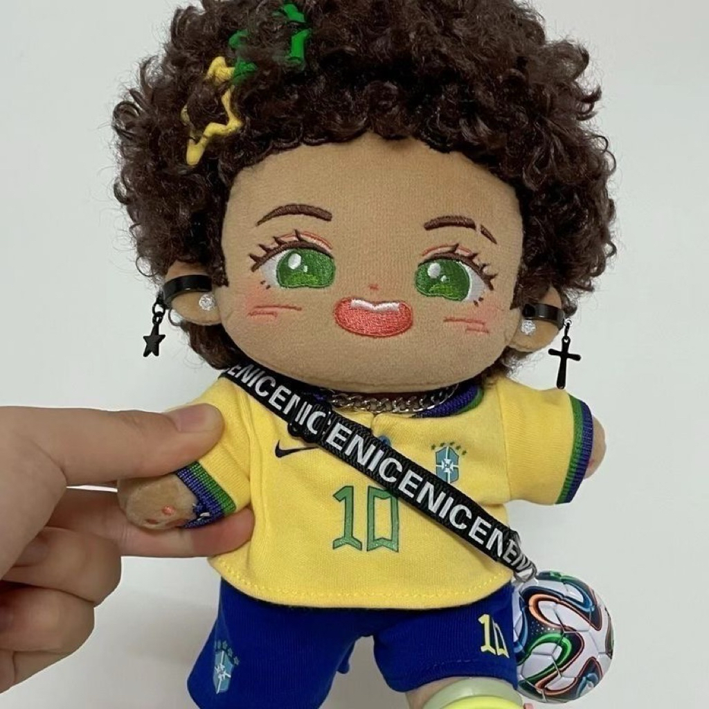 [PREORDER] Boneka Plush Neymar Jr 20cm Naked Doll Boneka Koleksi Karakter Fashion