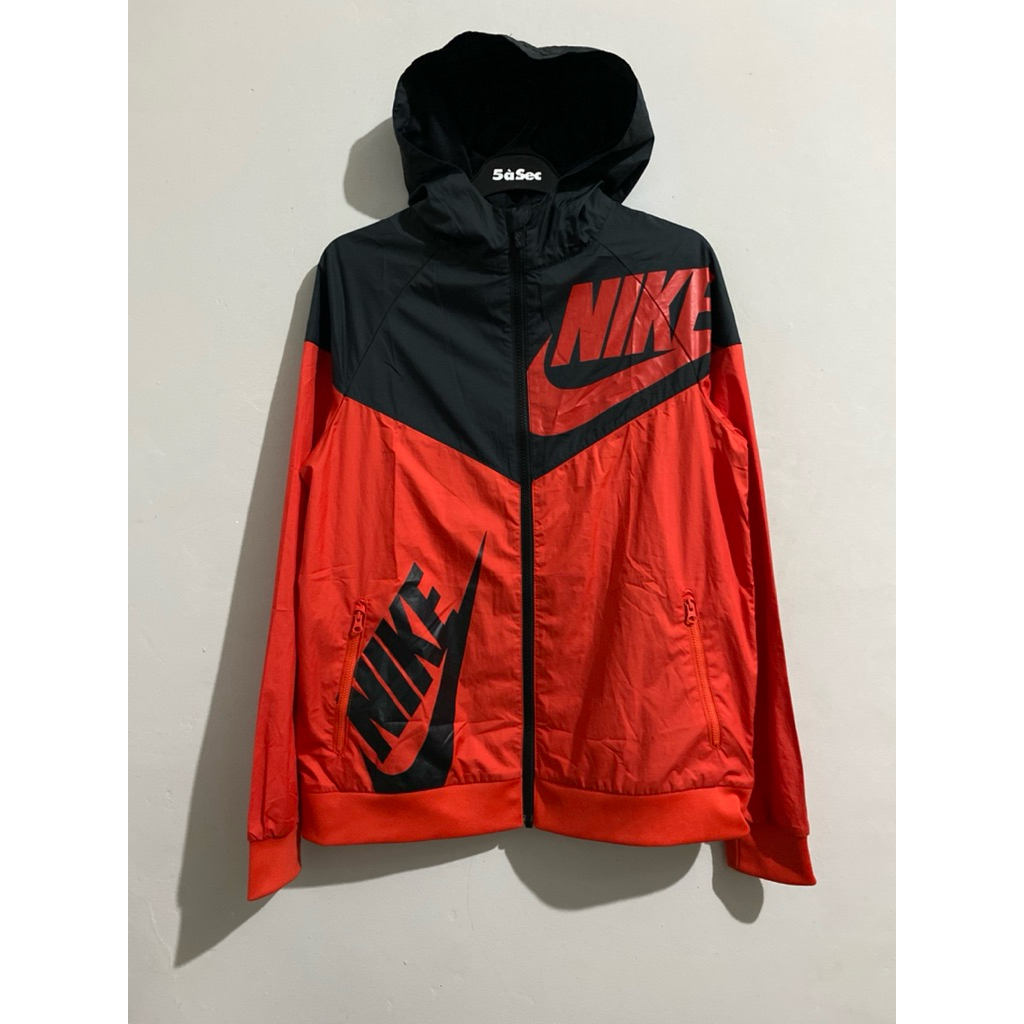 Nike Swoosh Big Logo Winbreaker Jacket Original