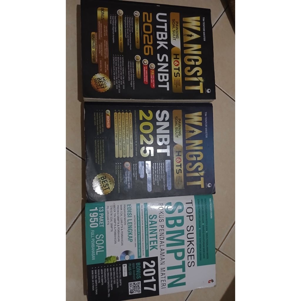 preloved buku utbk
