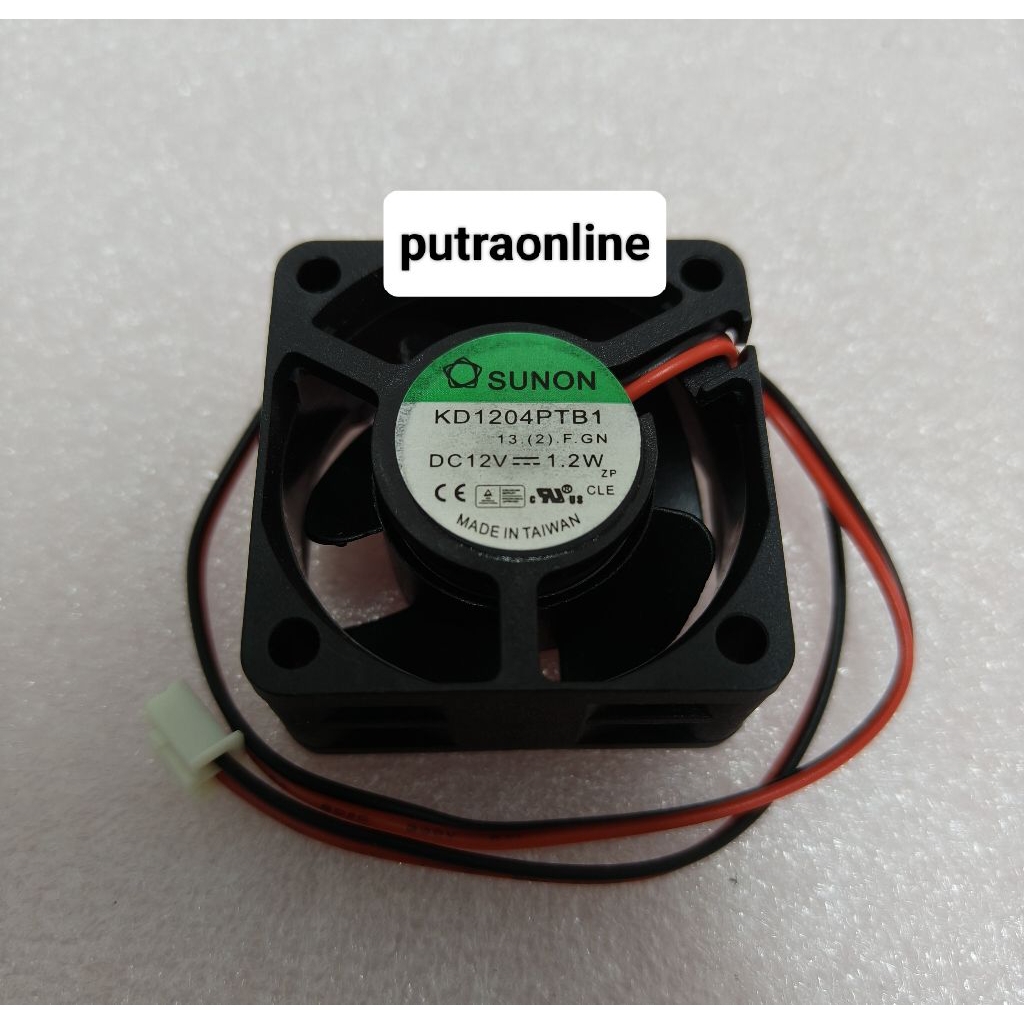 Kipas Fan SUNON 4x4 CM DC 12V Jual Per/ 10pcs MADE IN TAIWAN