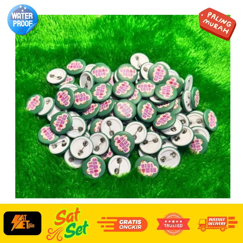 Pin 25mm Button Custom ( Tanpa PO )