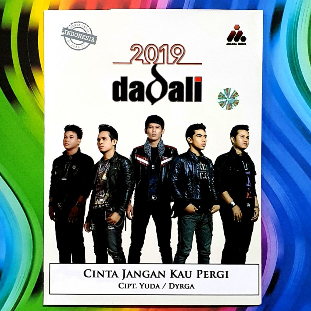 VCD MUSIK LAGU DADALI BAND BISA KAROKE - VCD LAGU POP BAND PILIHAN