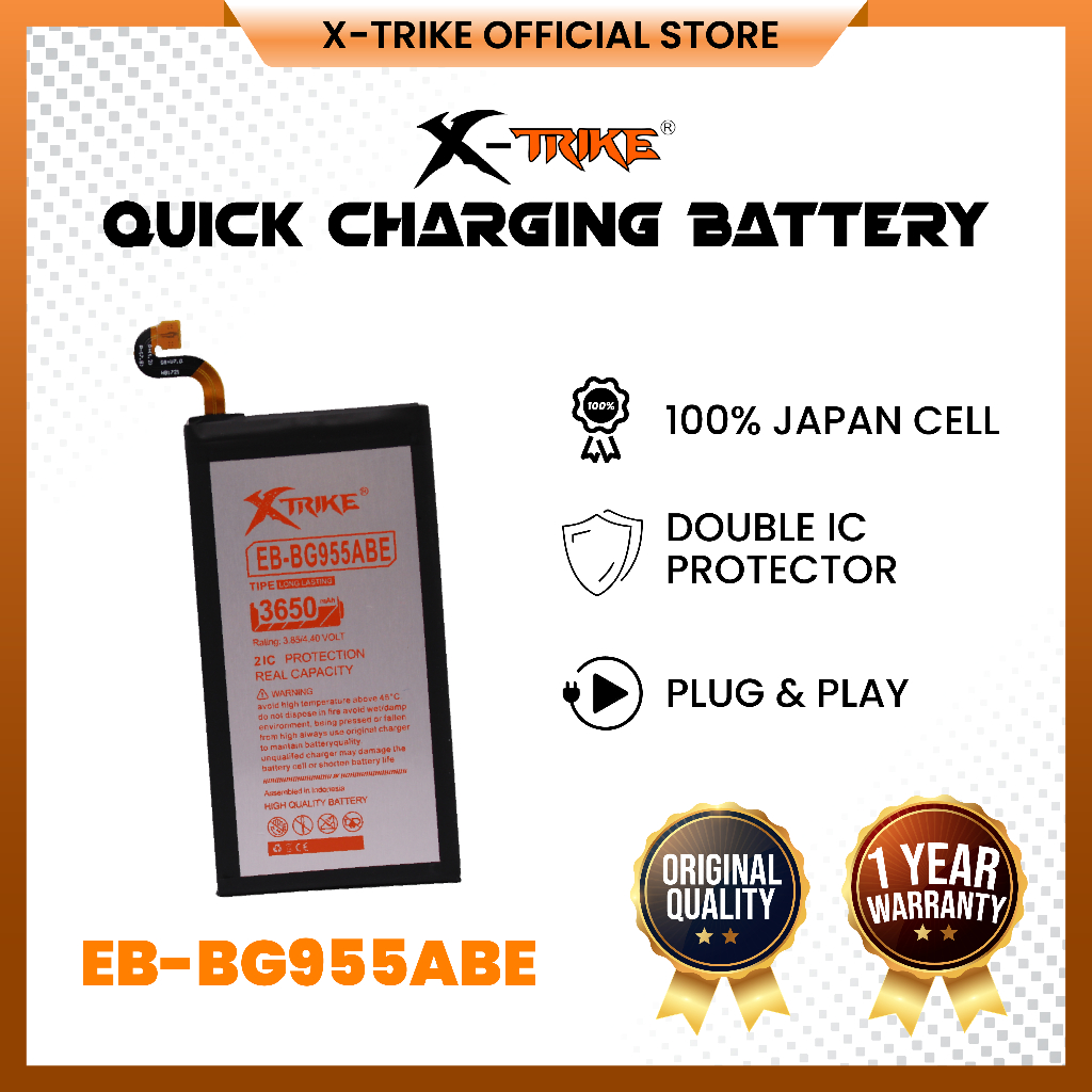 XTRIKE Baterai Samsung Galaxy S8 Plus G955 Double Power