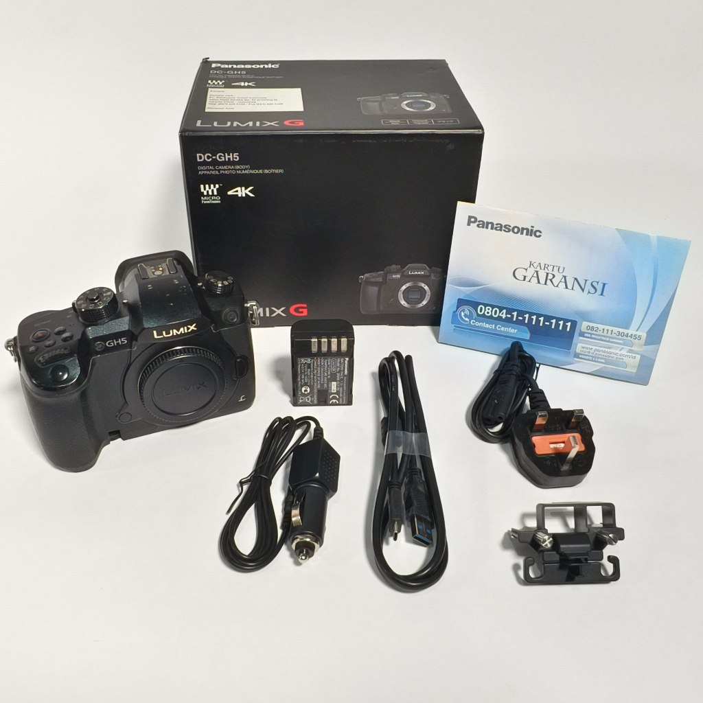 Panasonic Lumix GH5 Mirrorless Camera 4K | Kamera GH 5 Bekas Second Preloved
