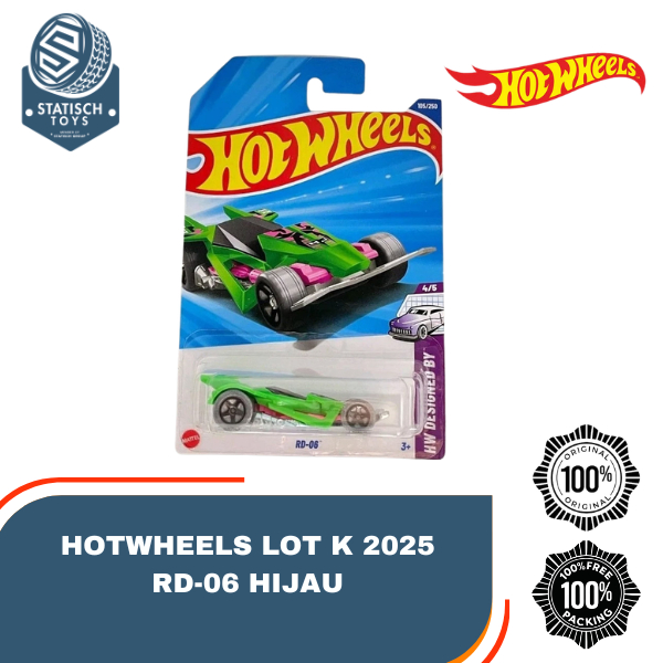 Hot Wheels RD-06 Hijau Lot K 2025 Hotwheels