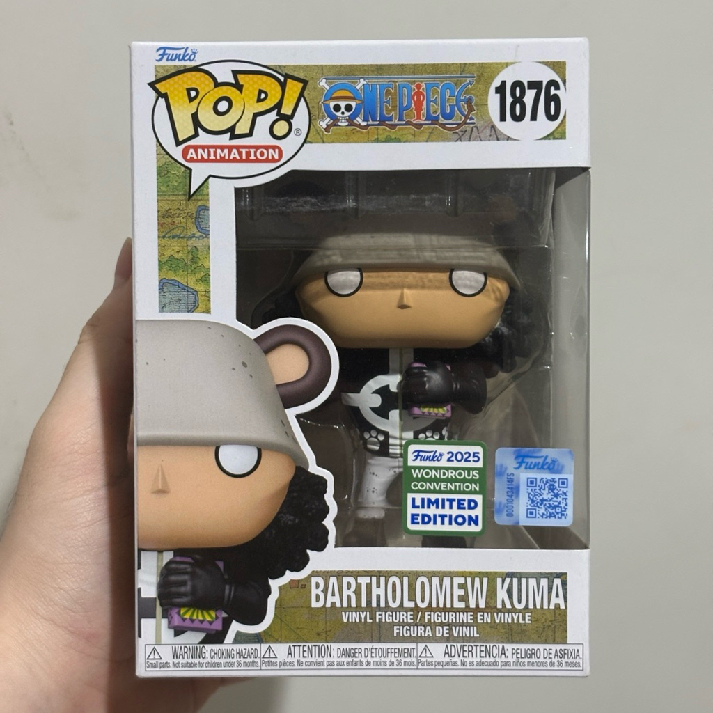 Funko Pop BARTHOLOMEW KUMA WCLE Shared Exclusive One Piece