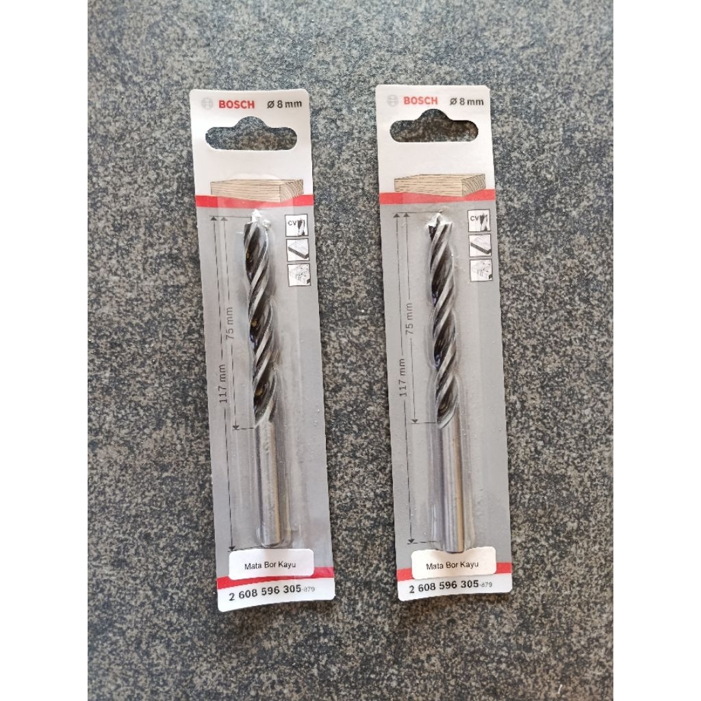 Mata Bor Kayu 8 Mm Bosch