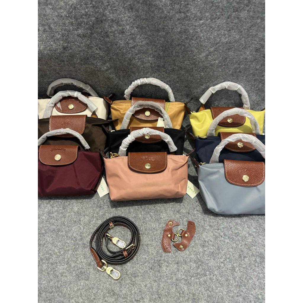 Tas Selempang Mini Nylon Lengkap Tali Dan Pengait