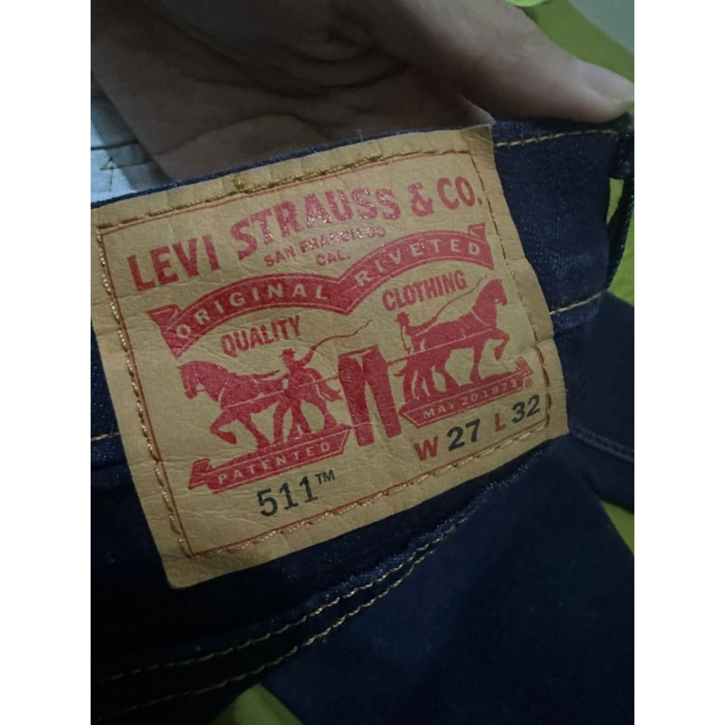 celana slim jeans 511 levi's
