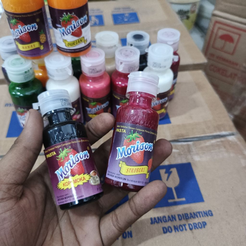 Pasta Perisa Morison 50ml - Rasa Otentik, Aroma Menawan, Pewarna Alami