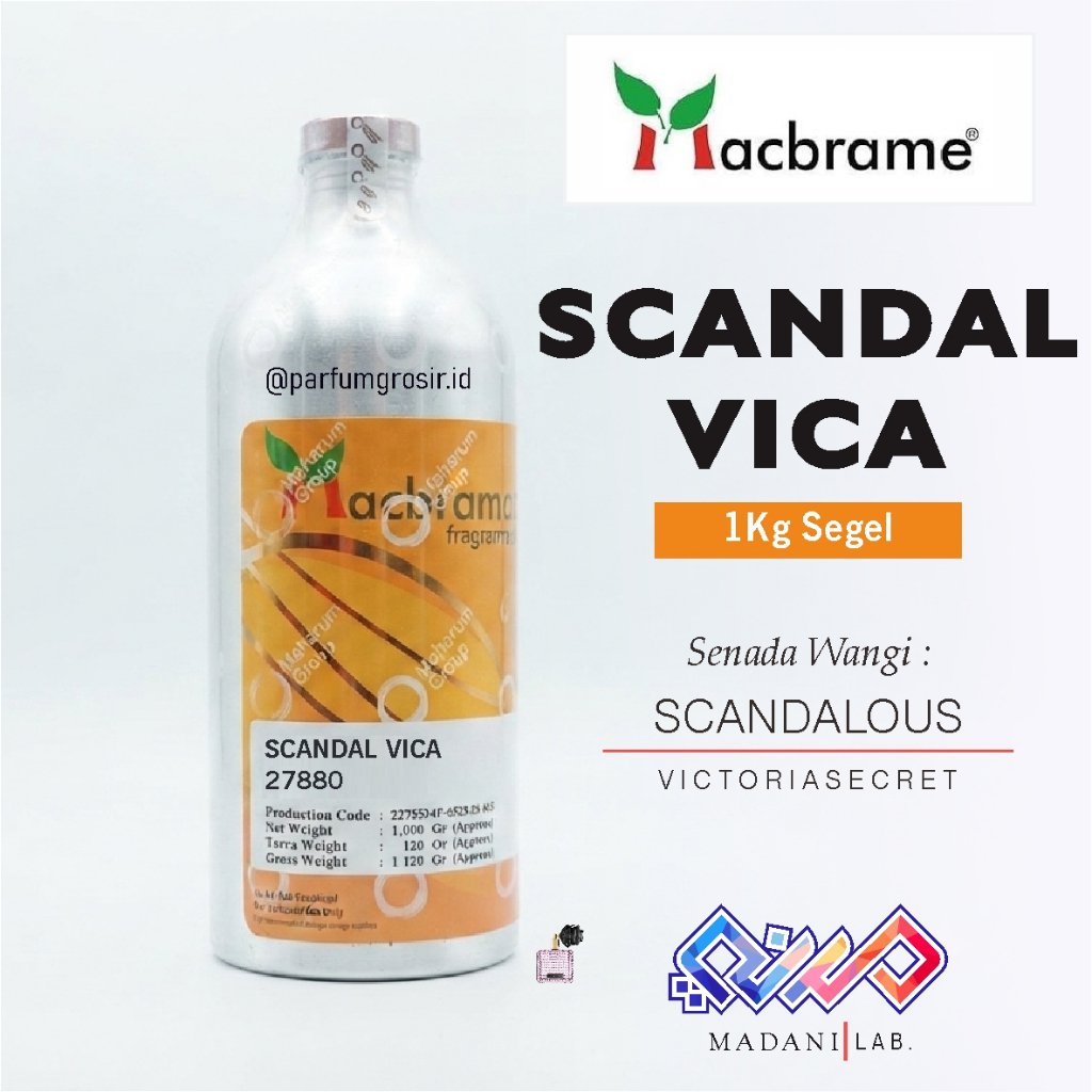 SCANDAL VICA | Senada Parfum Scandalous dari Macbrame |