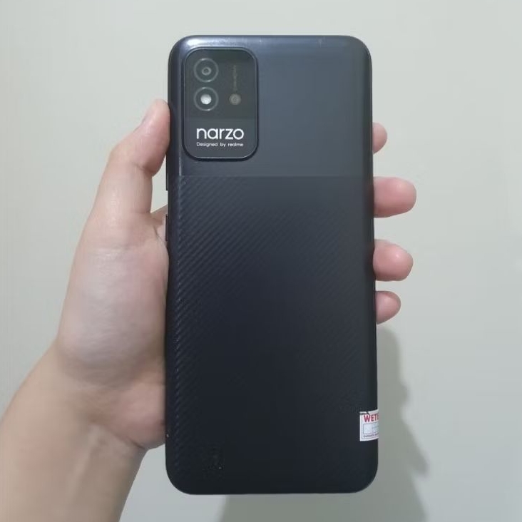 TERMURAH REALME NARZO 50i RAM 4/64GB EX RESMI REALME SECOND FULLSET NO MINUS