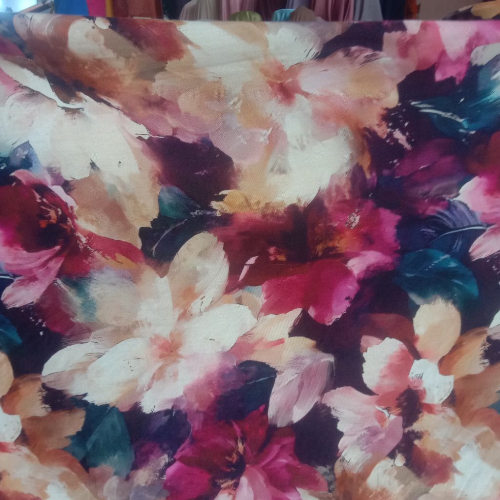 Kain Rayon Premium Motif Terbaru | Kain Rayon | Kain katun Rayon | Rayon Premium