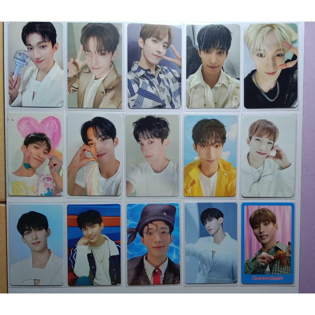 Dokyeom seventeen photocard