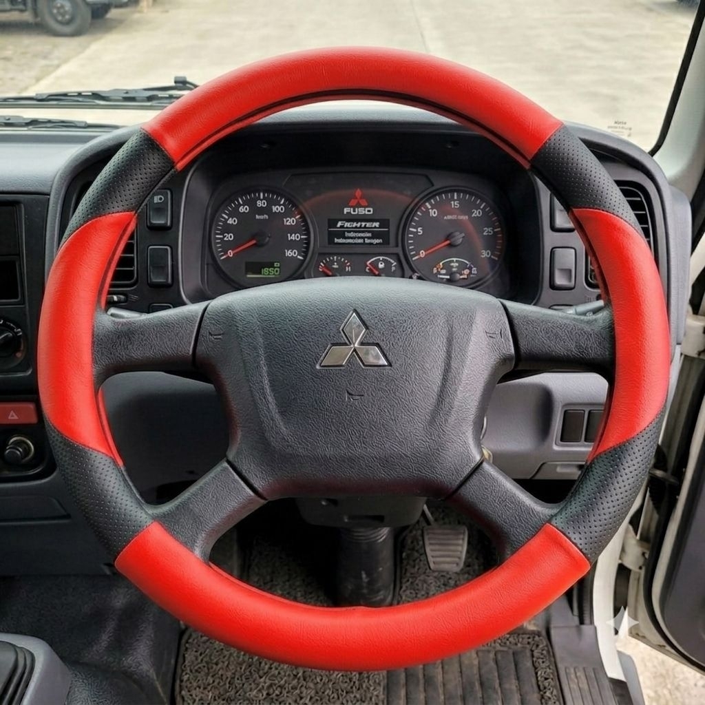 sarung setir mobil truk Hino lohan hino 500 euro 4 Hino dutro Hino ranger Fuso fighter bus hino R260