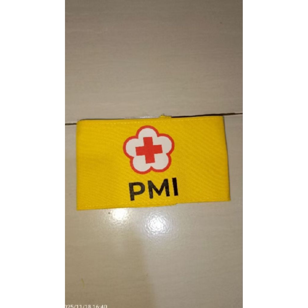 Ban lengan pmi /ban sablon pmi