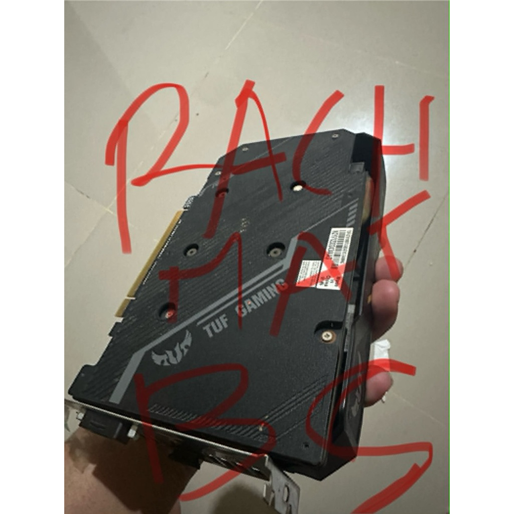 vga asus Tuf Gtx 1660 ti -artefak/rusak