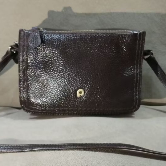 TAS SELEMPANG PAPILLON SEKEN WARNA KOPI MULUS