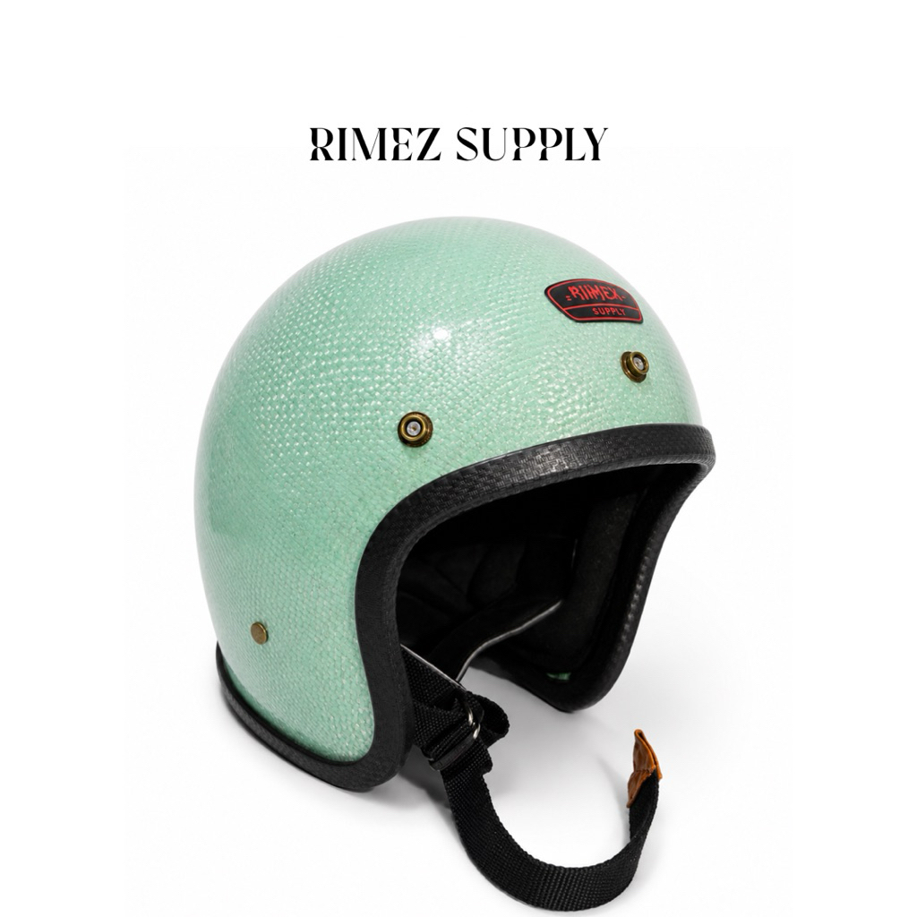 Slimhead TX500 Raw Hijau Tosca / Helm Slimhead / Slimhead TX500
