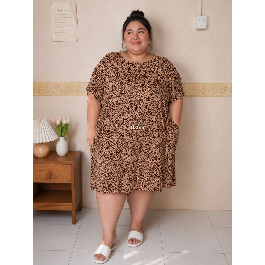 DRESS / DASTER JUMBO LD 150 CM setelan tidur dress santai wanita ONESET lD 150 cm wanita dress wanit