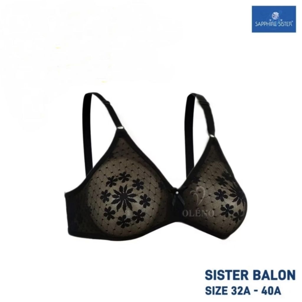 SAPPHIRE Bra Sister Transparan - Bra SISTER Balon