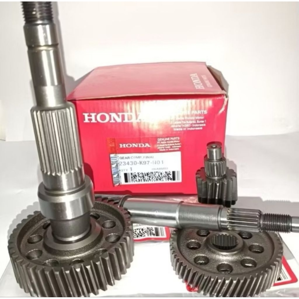 Gear Rasio Set Honda PCX 150 AVD 150 K97 Gigi Rasio K97 Gear Gardan PCX 150 ADV 150 Kode Part K97