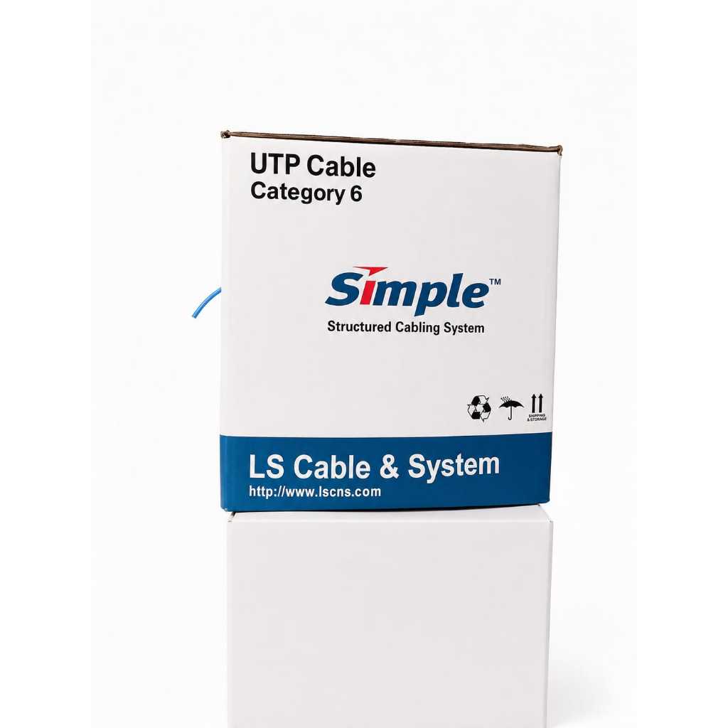 KABEL UTP LS CAT 6 BIRU 305 METER / UTP LS CABLE CAT 6 SIMPLE
