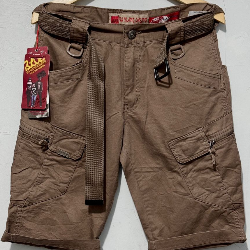 Celana Pendek Pria l Celana Cargo Casual Pria l Clana Kargo Tactical Outdoor Laki Laki Dewasa