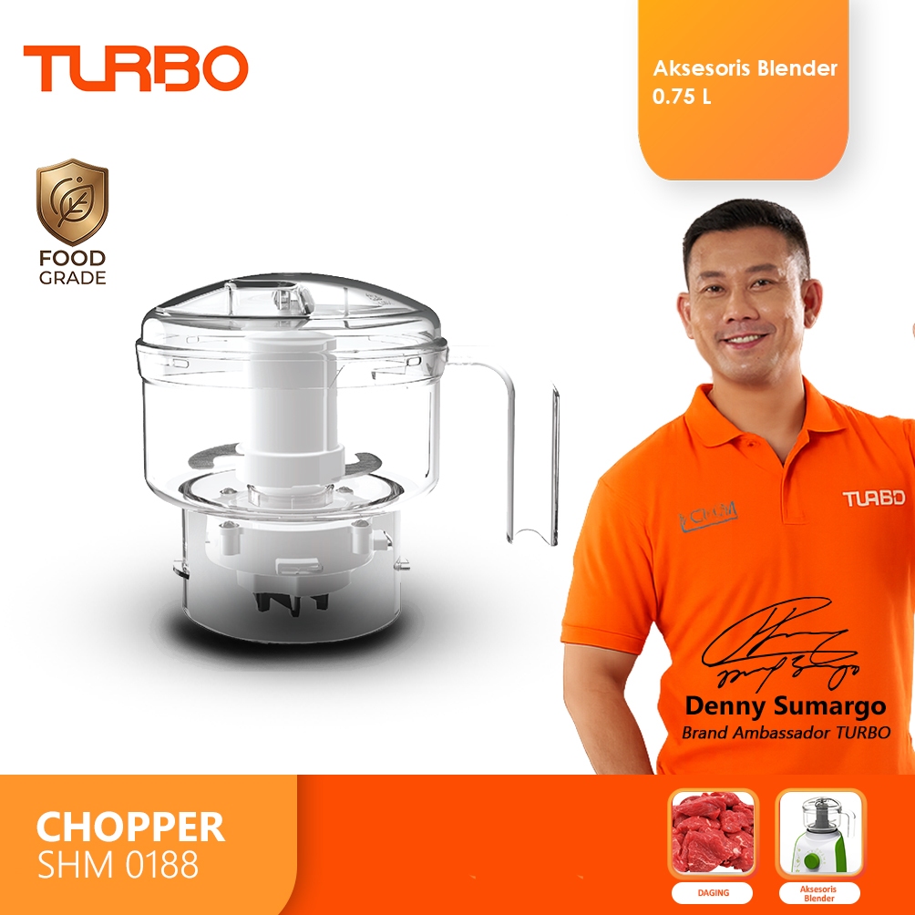 Turbo Chopper SHM0188 For Blender Turbo , Philips HR2115/HR2116