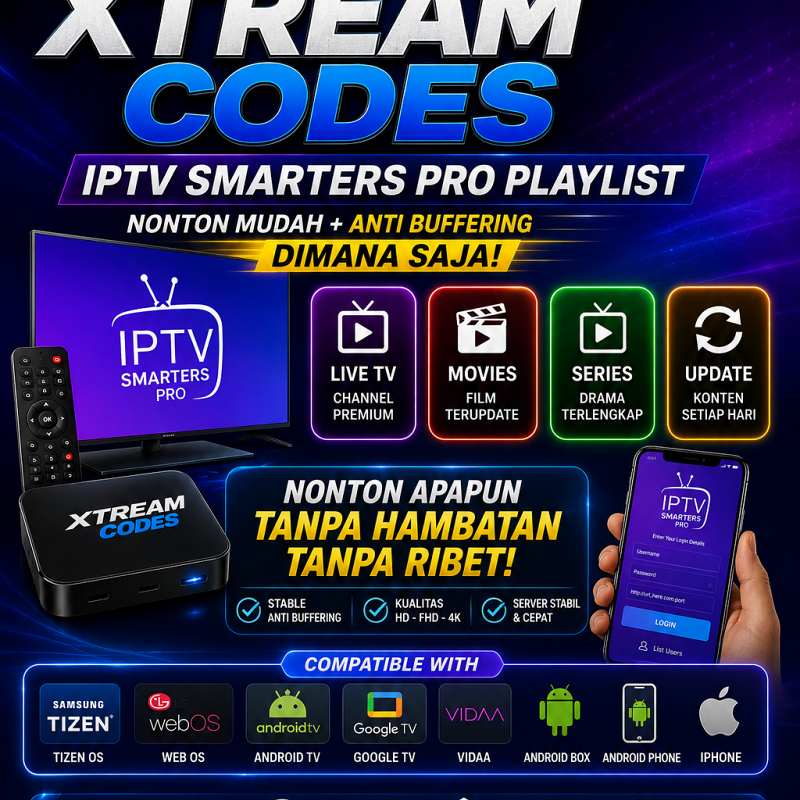 IPTV Smarters Pro Tahunan