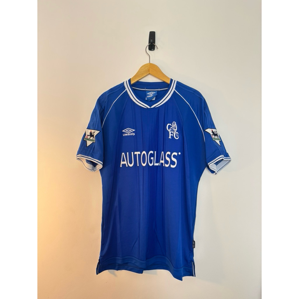 Jersey Chelsea Home 1999–2000 Zola 25 – Size L