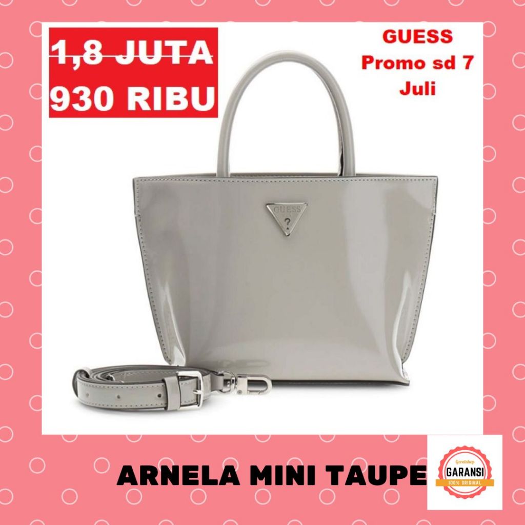 Tas Guess seri ARNELA MINI satchel bag 100% Original Store