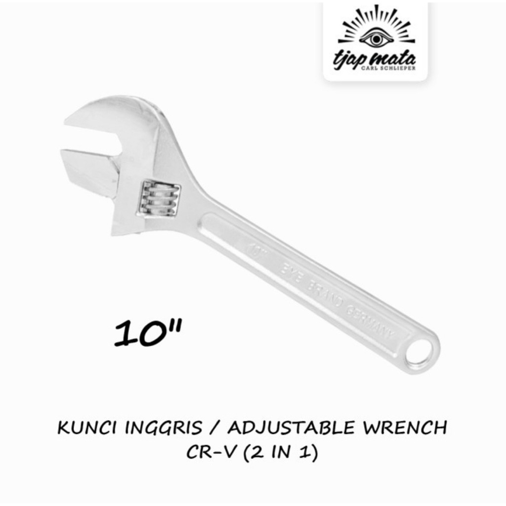 KUNCI INGGRIS TJAP MATA 10”