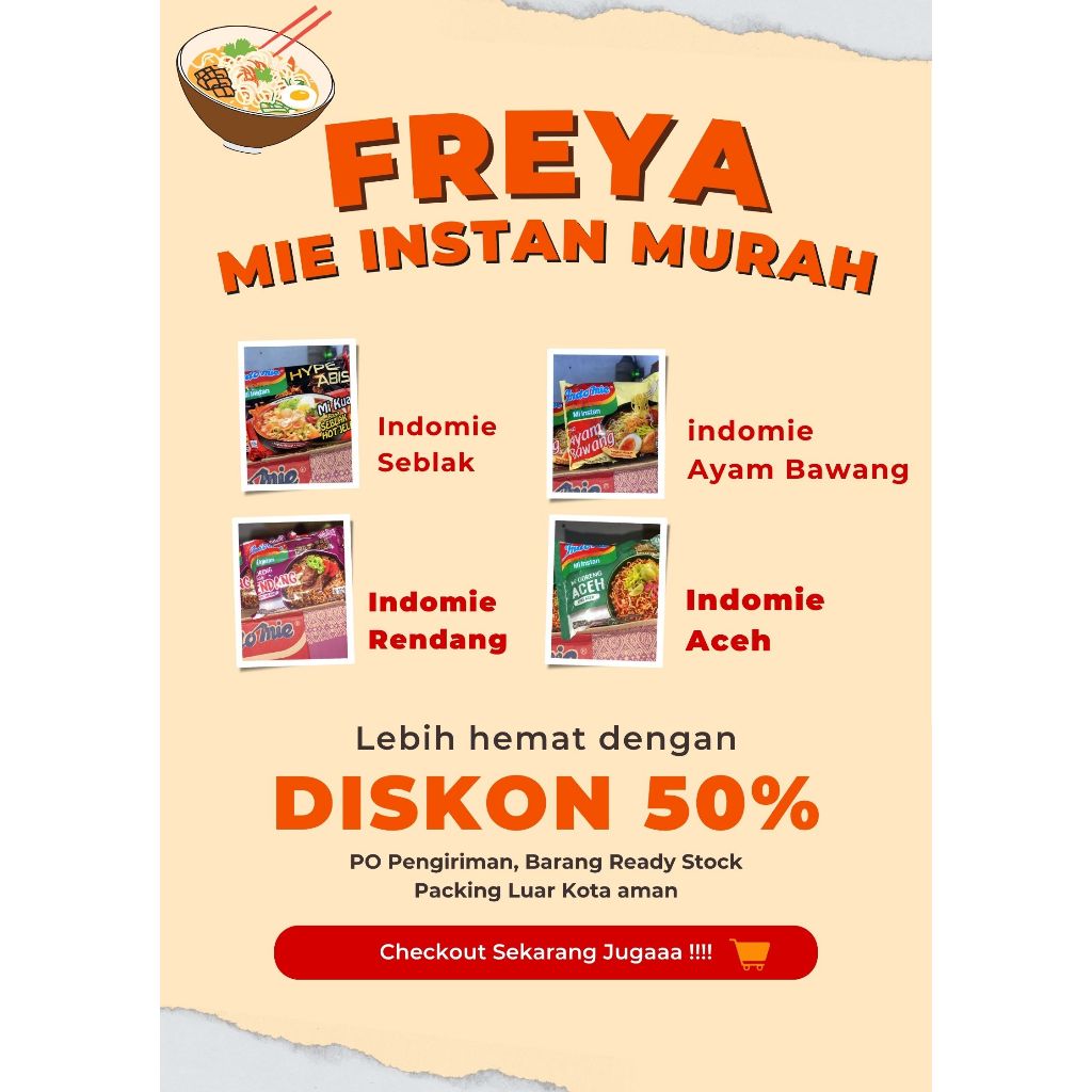 Mie Instan Murah - Ecer