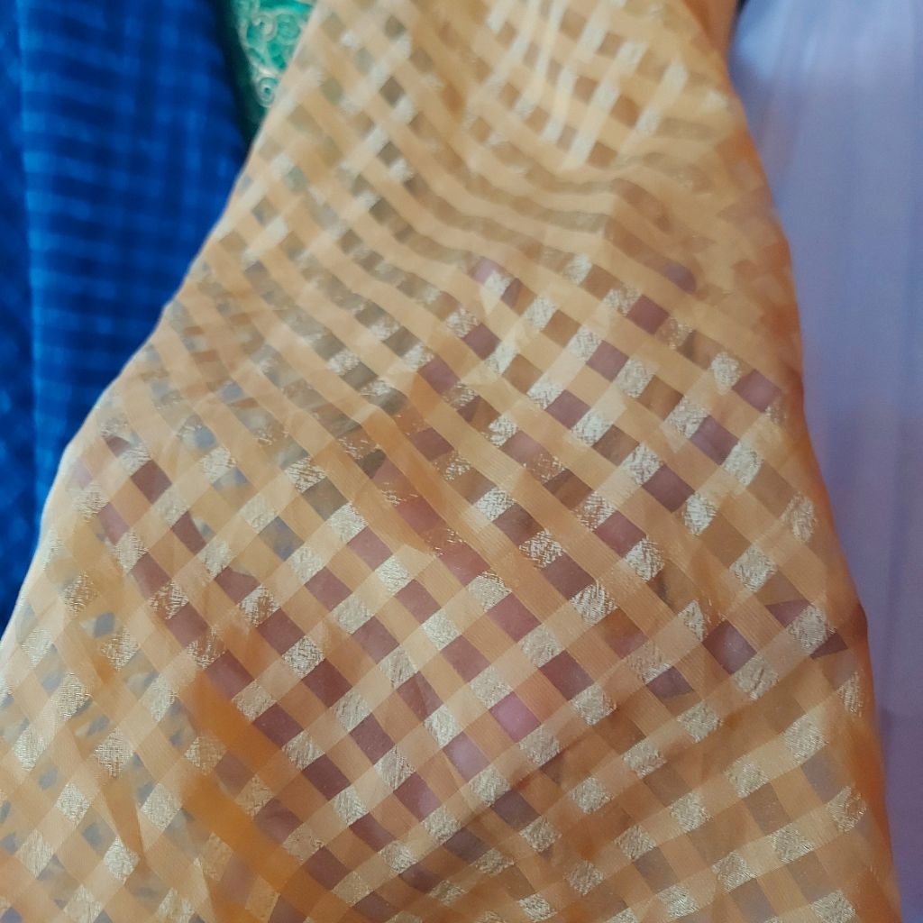 kain organza premium  - kain organza motif  - kain organza meteran  - kain organza kotak