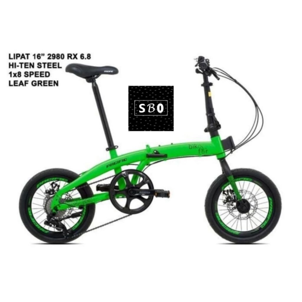Sepeda Lipat 16 inch Pacific 2980 RX 6.8 16an Terbaru RX6.8