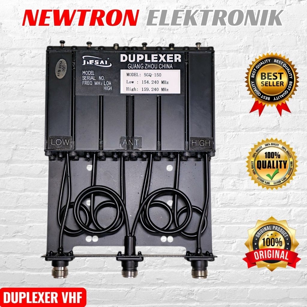 Duplexer VHF UHF Untuk Repeater Radio Rig Motorola GM338 GM3688 GM3188 merek Jiesai Original