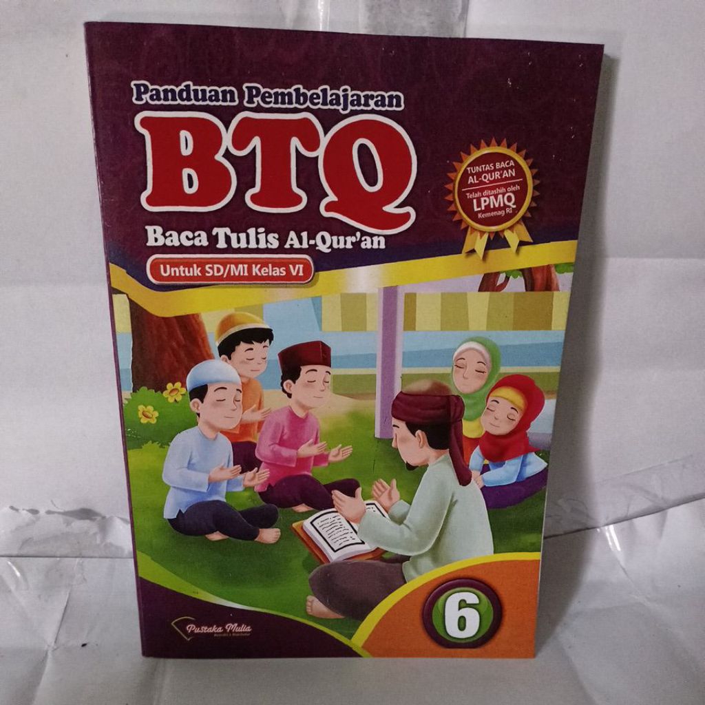 BTQ UNTUK SD/MI KELAS 6